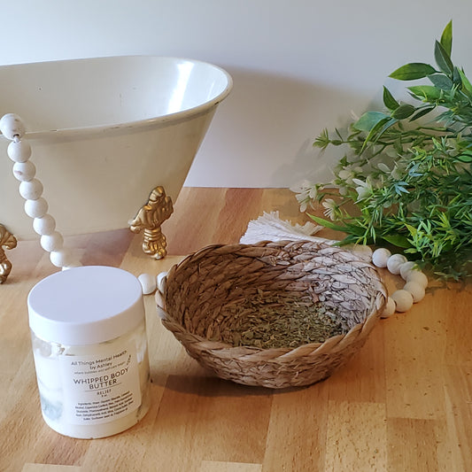 Relief Whipped Body Butter I Eucalyptus & Mint I Cocoa Butter I Shea Butter I