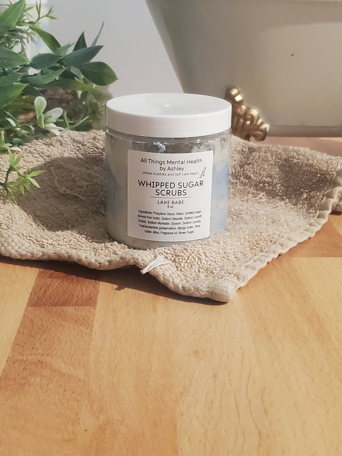 Lake Babe Whipped Sugar Scrub I Jasmine I Lily I Violet I Rose I Vanilla I Amber I Cedarwood I Apple I Shea Butter I Summer Collection I