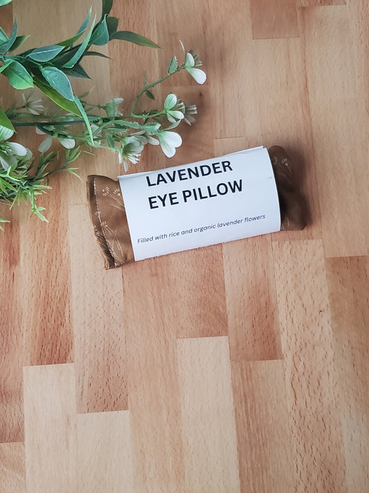 Mustard Floral I Eye Pillow I Lavender I Spring Collection