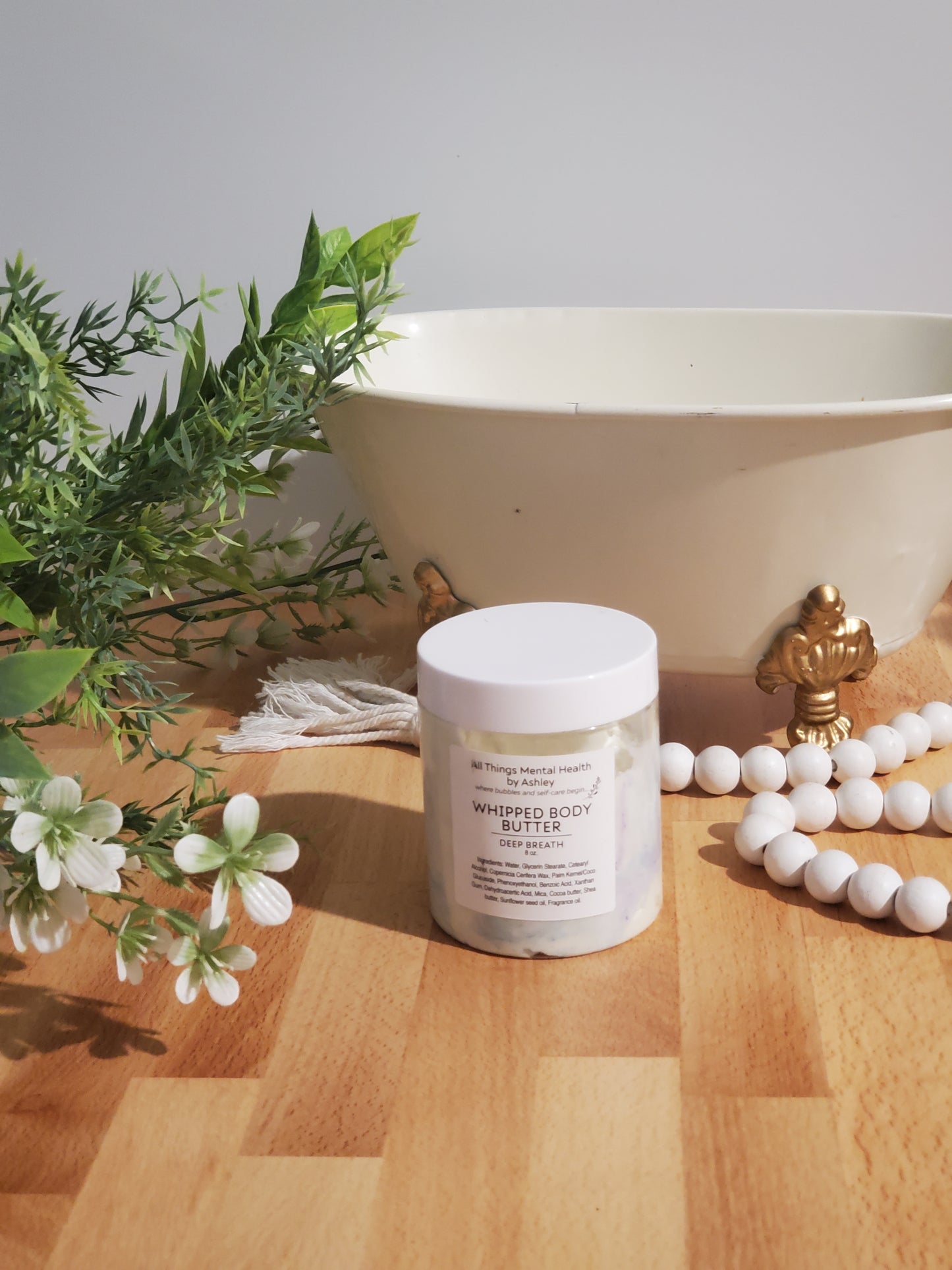 Deep Breath Whipped Body Butter I Eucalytpus & Lavender