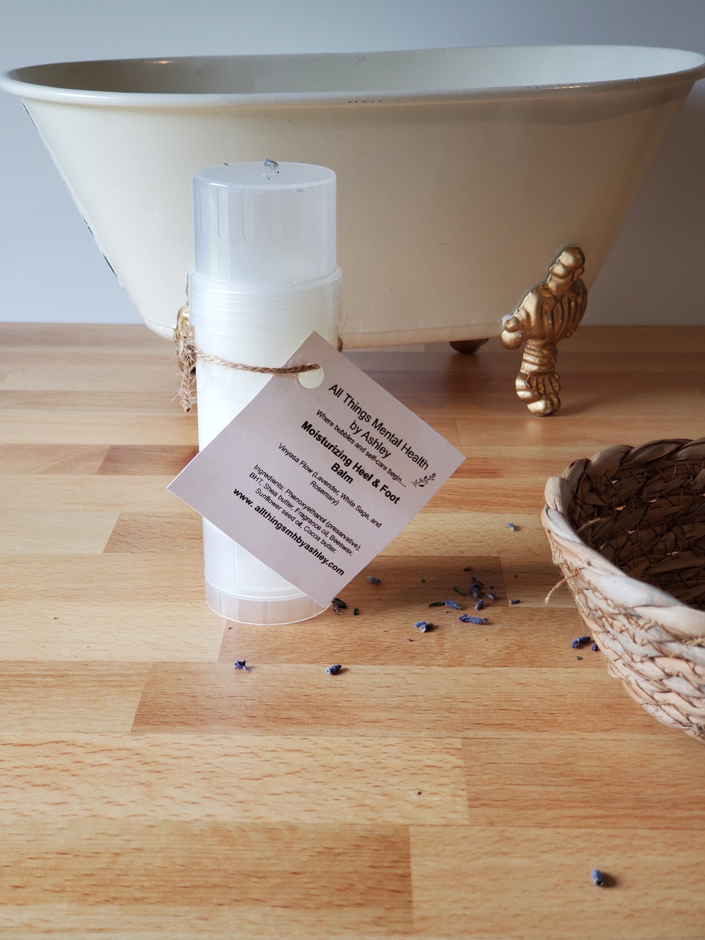 Vinyasa Flow I Lavender I White Sage I Rosemary I Heel & Foot Balm I Spring Collection I