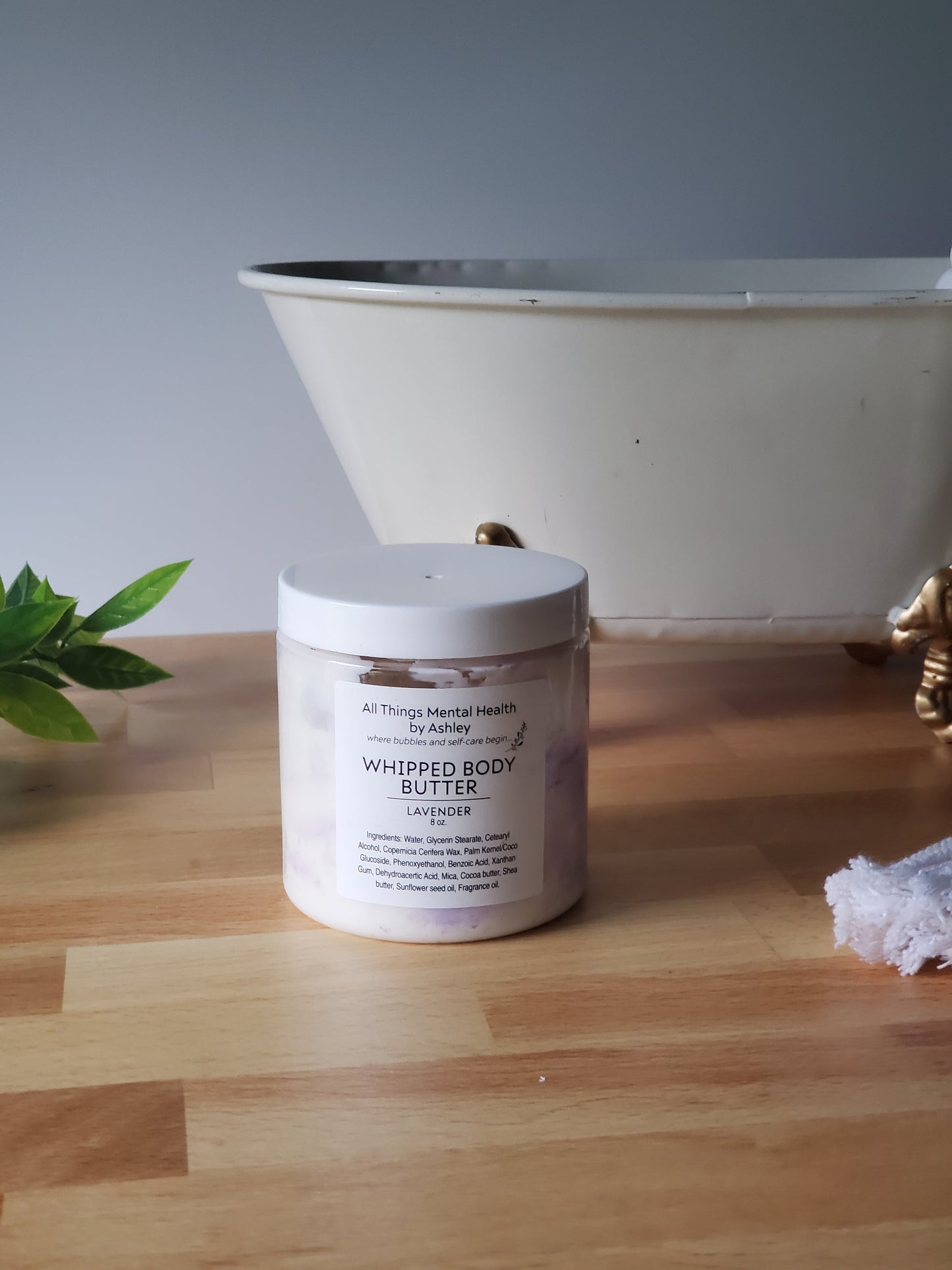Lavender Whipped Body Butter I Lavender & Vanilla I Cocoa Butter I Shea Butter I Spring Collection I