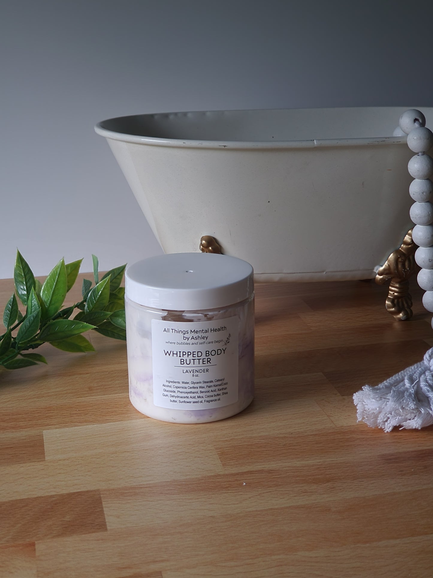 Lavender Whipped Body Butter I Lavender & Vanilla I Cocoa Butter I Shea Butter I Spring Collection I