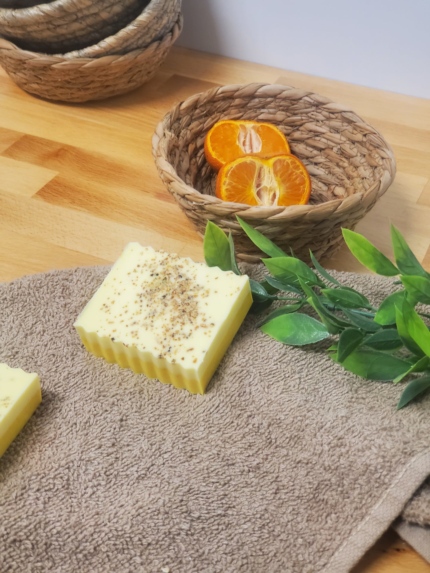 Lemon + Orange Bar Soap I Goats Milk I Spring Collection I