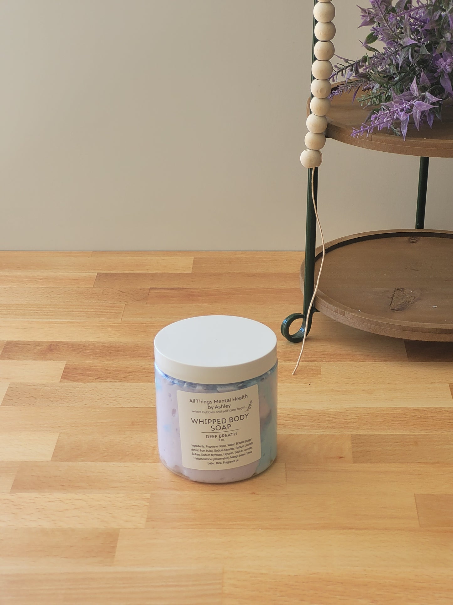 Deep Breath Whipped Body Soap I Eucalyptus & Lavender I Shea Butter I
