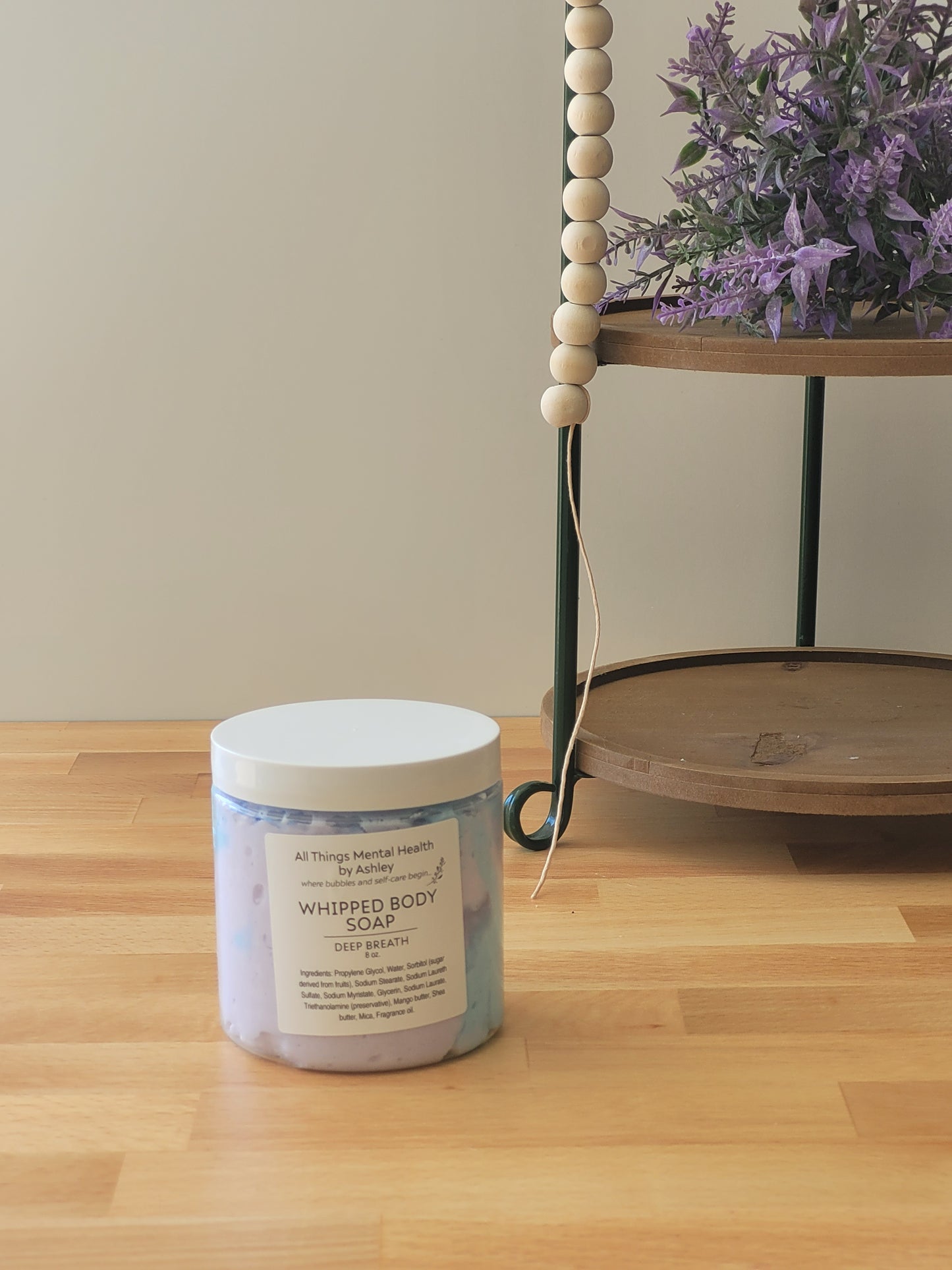Deep Breath Whipped Body Soap I Eucalyptus & Lavender I Shea Butter I