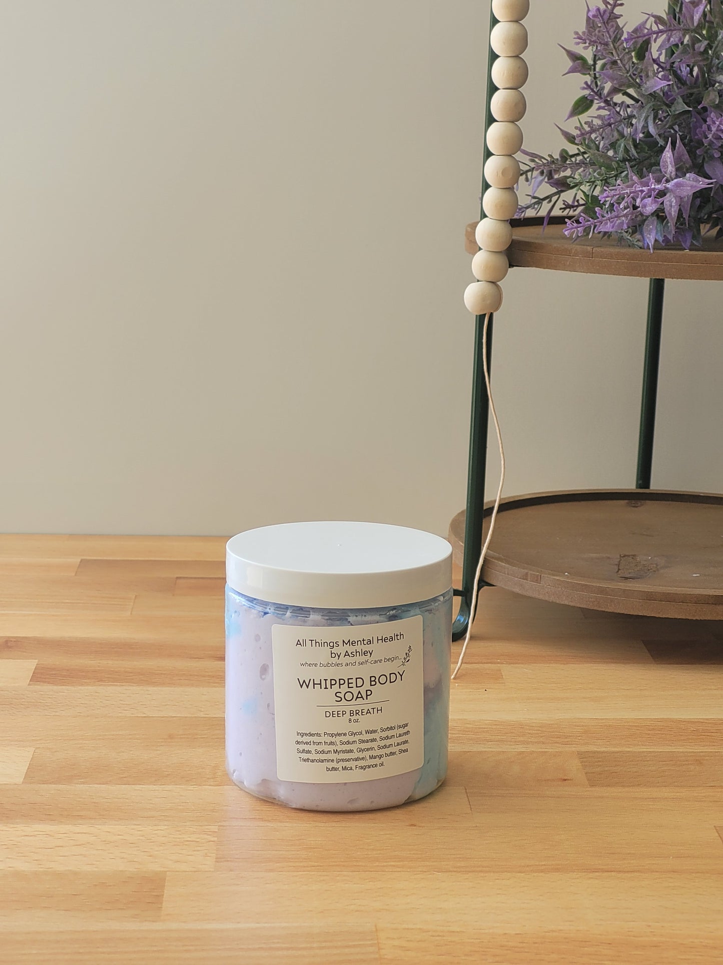 Deep Breath Whipped Body Soap I Eucalyptus & Lavender I Shea Butter I