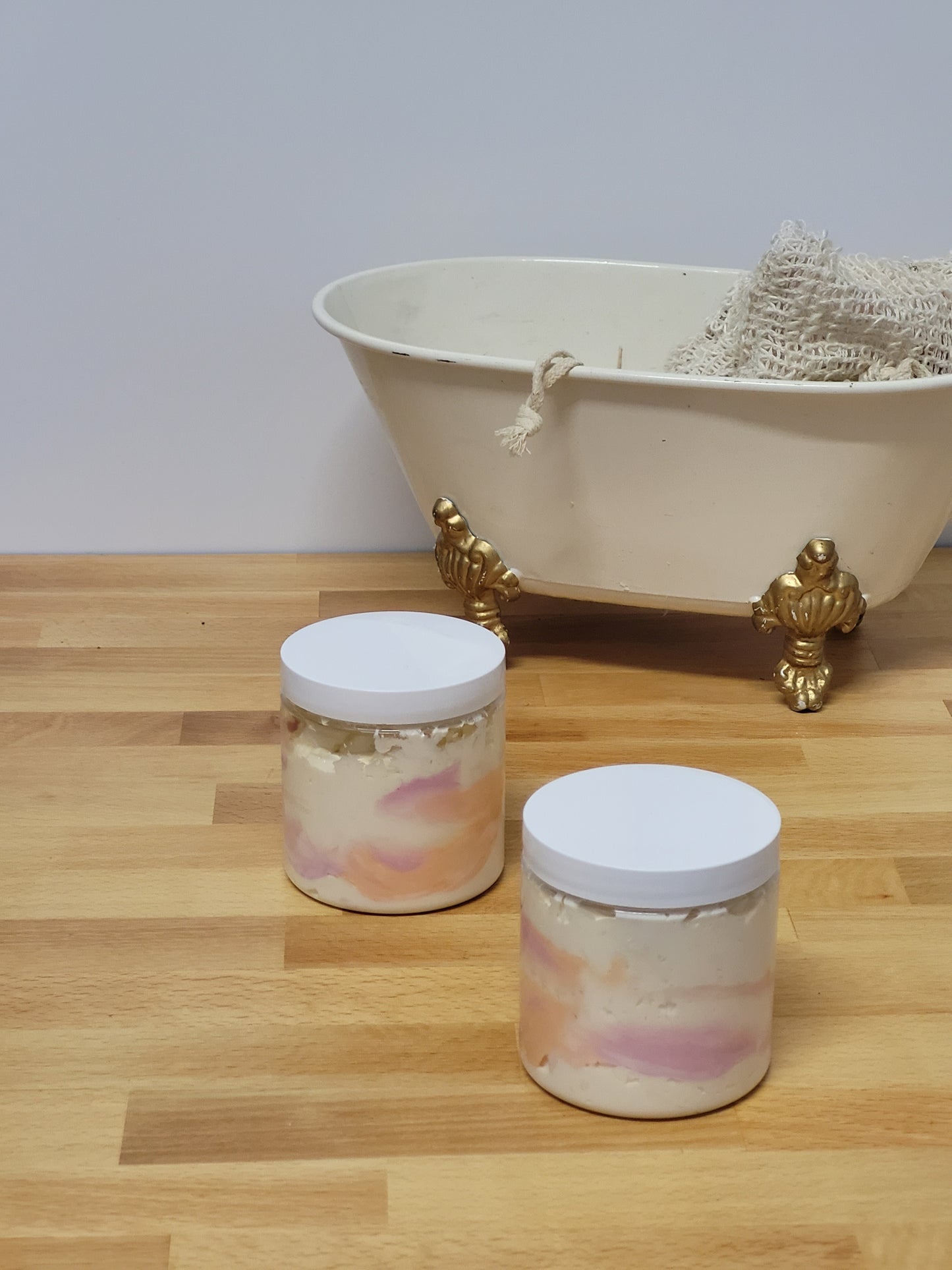 Grapefruit + Sage Whipped Body Butter I Cocoa Butter I Shea Butter I Valentines Day I Spring Collection