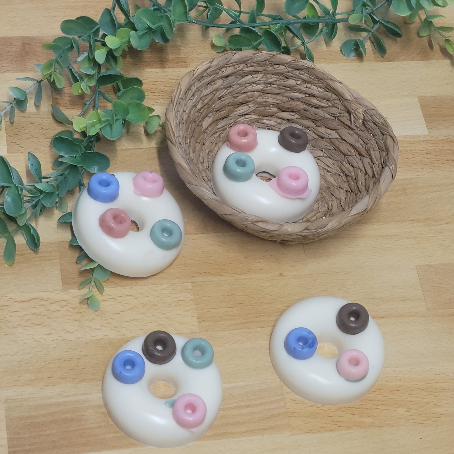 Morning Cartoon Donut Soap I Shea Butter I Mango Butter I Kids Collection