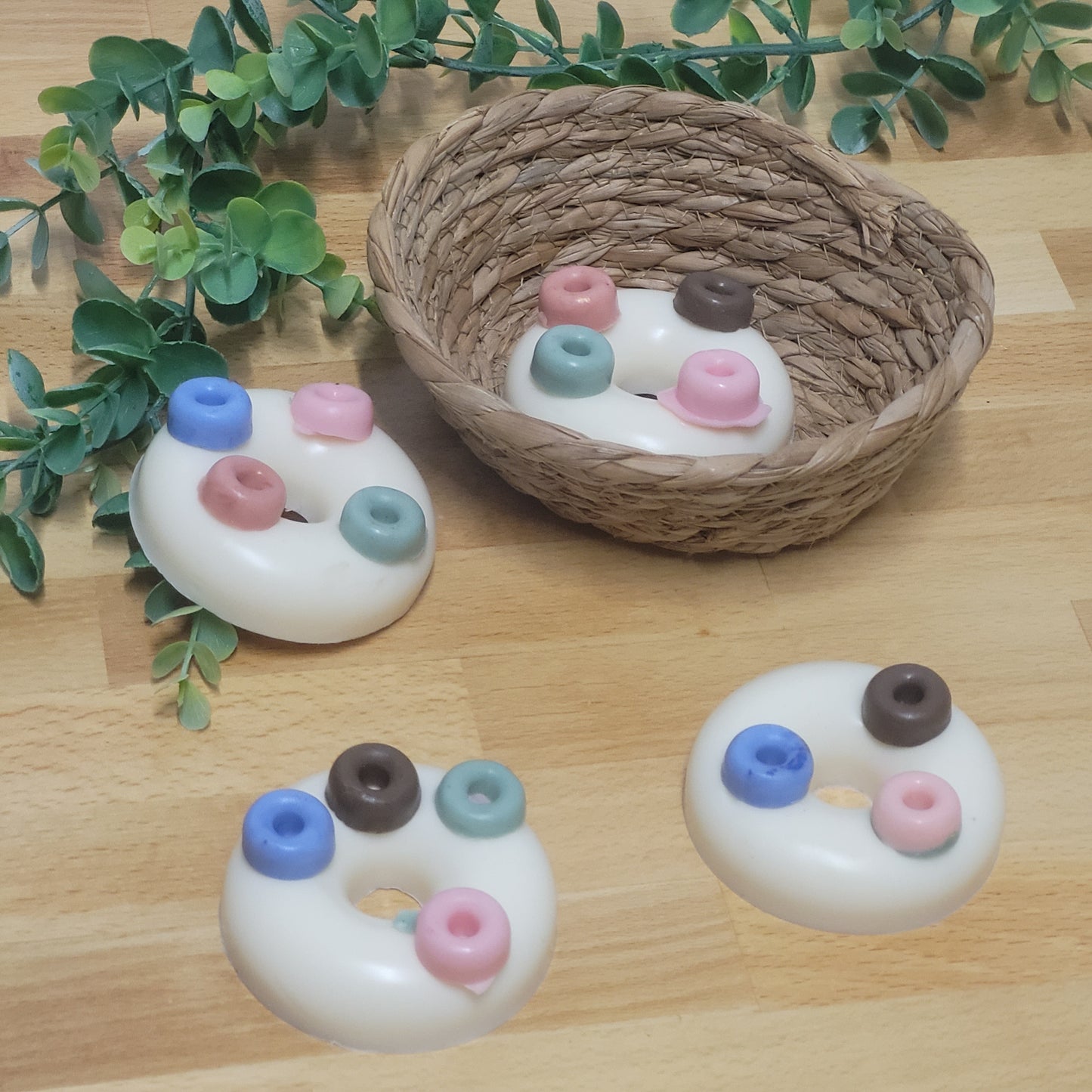Morning Cartoon Donut Soap I Shea Butter I Mango Butter I Kids Collection