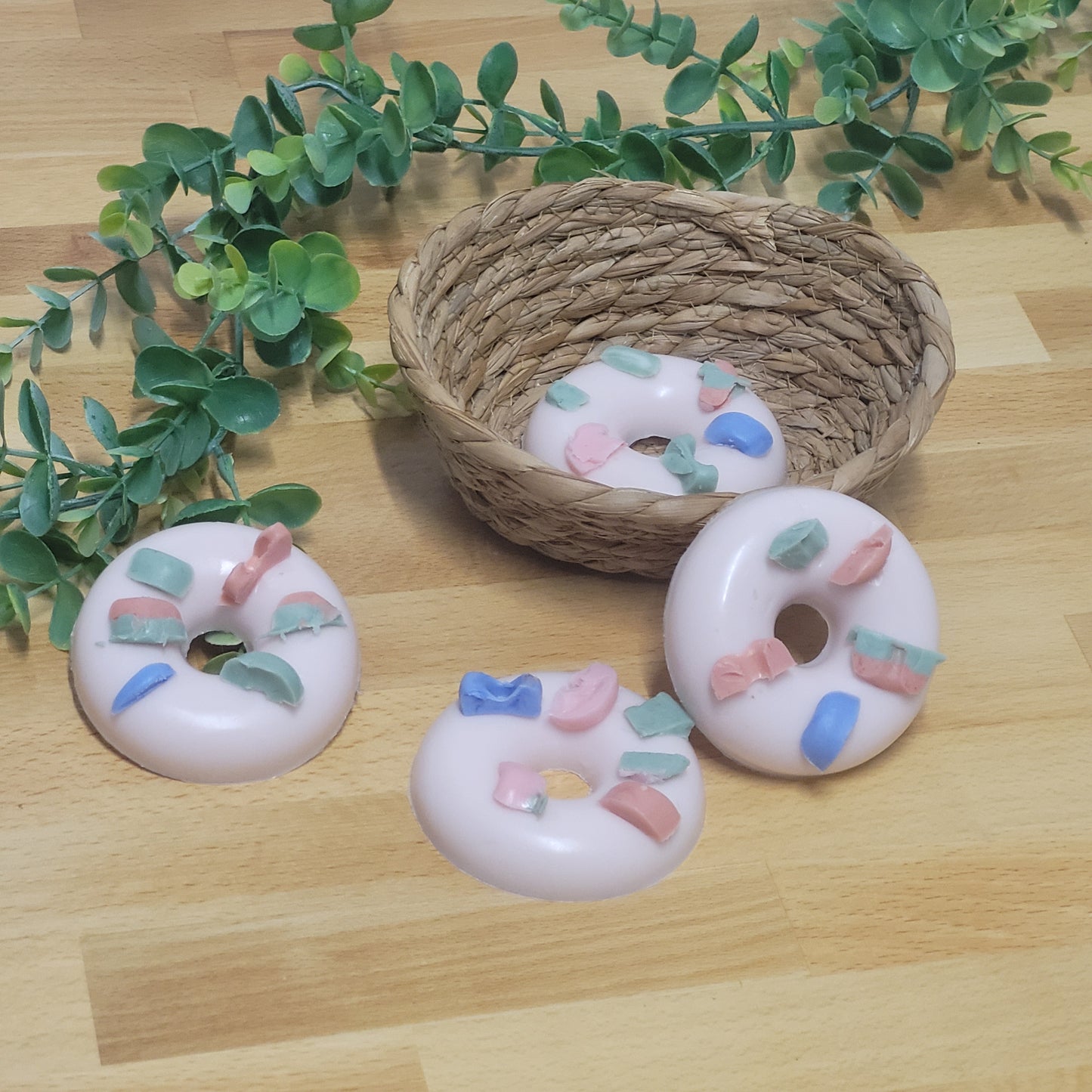 Pink Milkshake Donut Soap I Goats Milk I Valentines Day I Kids Collection