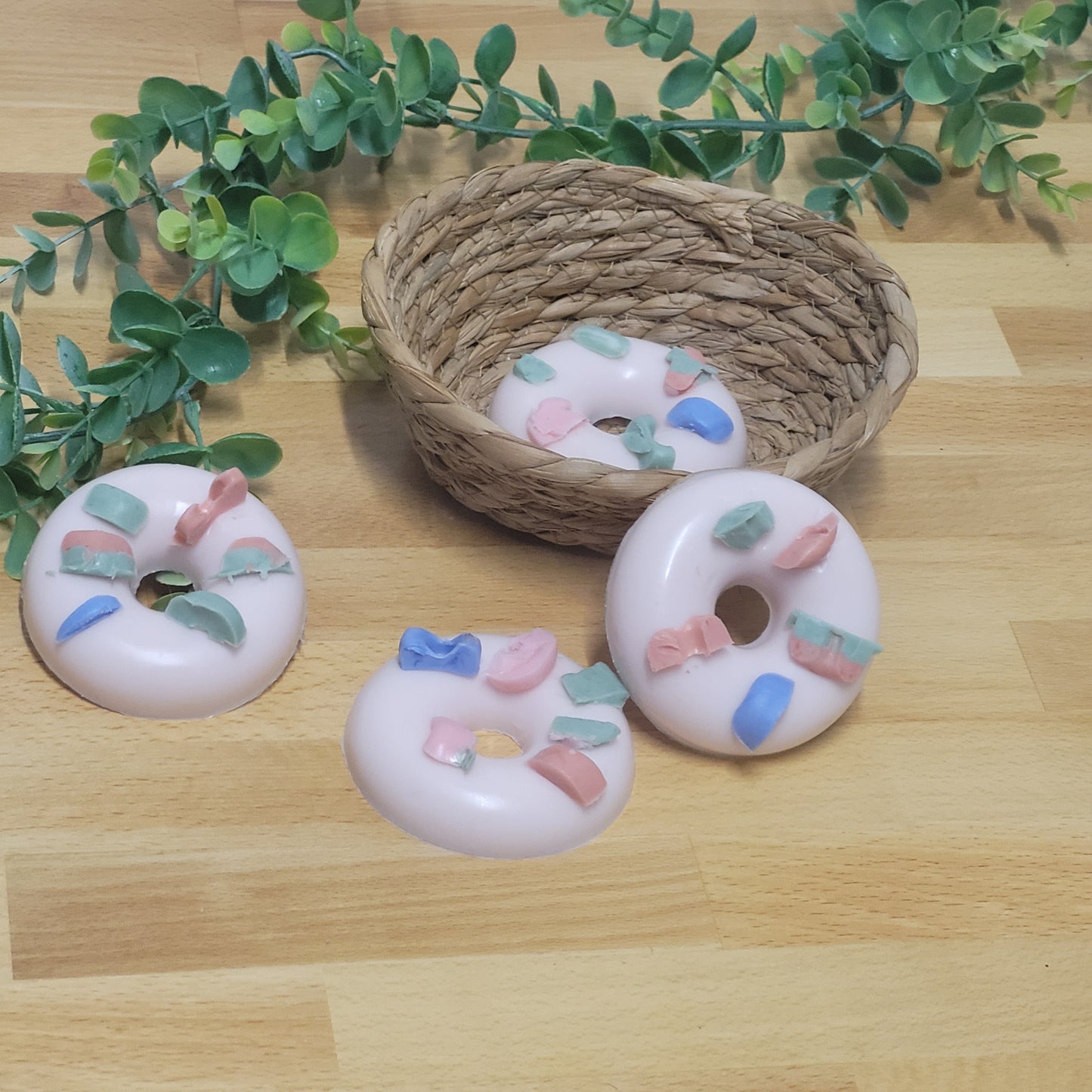 Pink Milkshake Donut Soap I Goats Milk I Valentines Day I Kids Collection