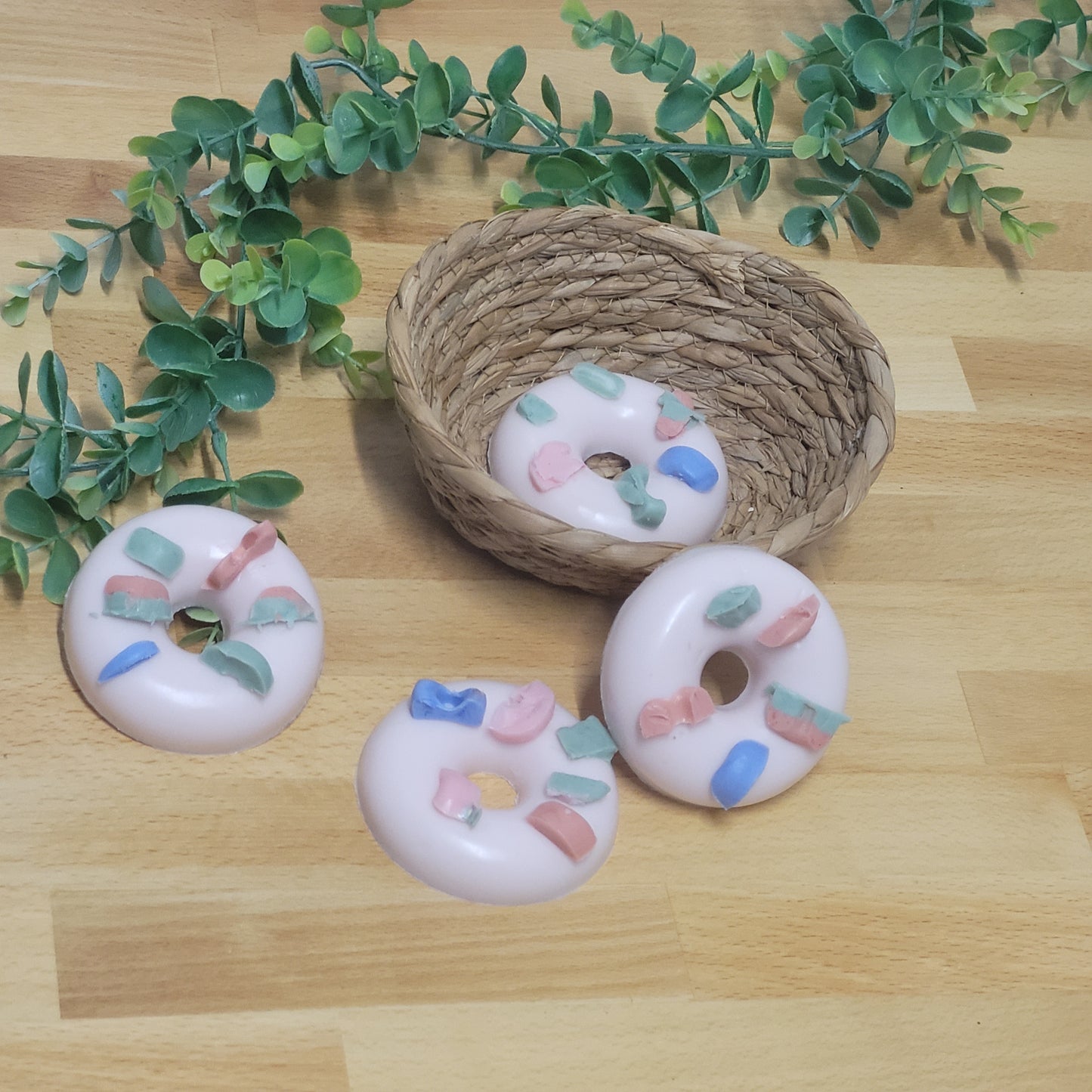Pink Milkshake Donut Soap I Goats Milk I Valentines Day I Kids Collection