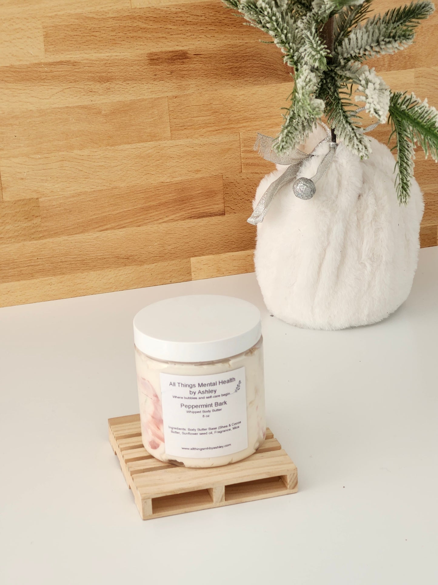 Peppermint Bark Whipped Body Butter I Christmas Collection I Peppermint I Cocoa Butter I Shea Butter I Winter Collection I
