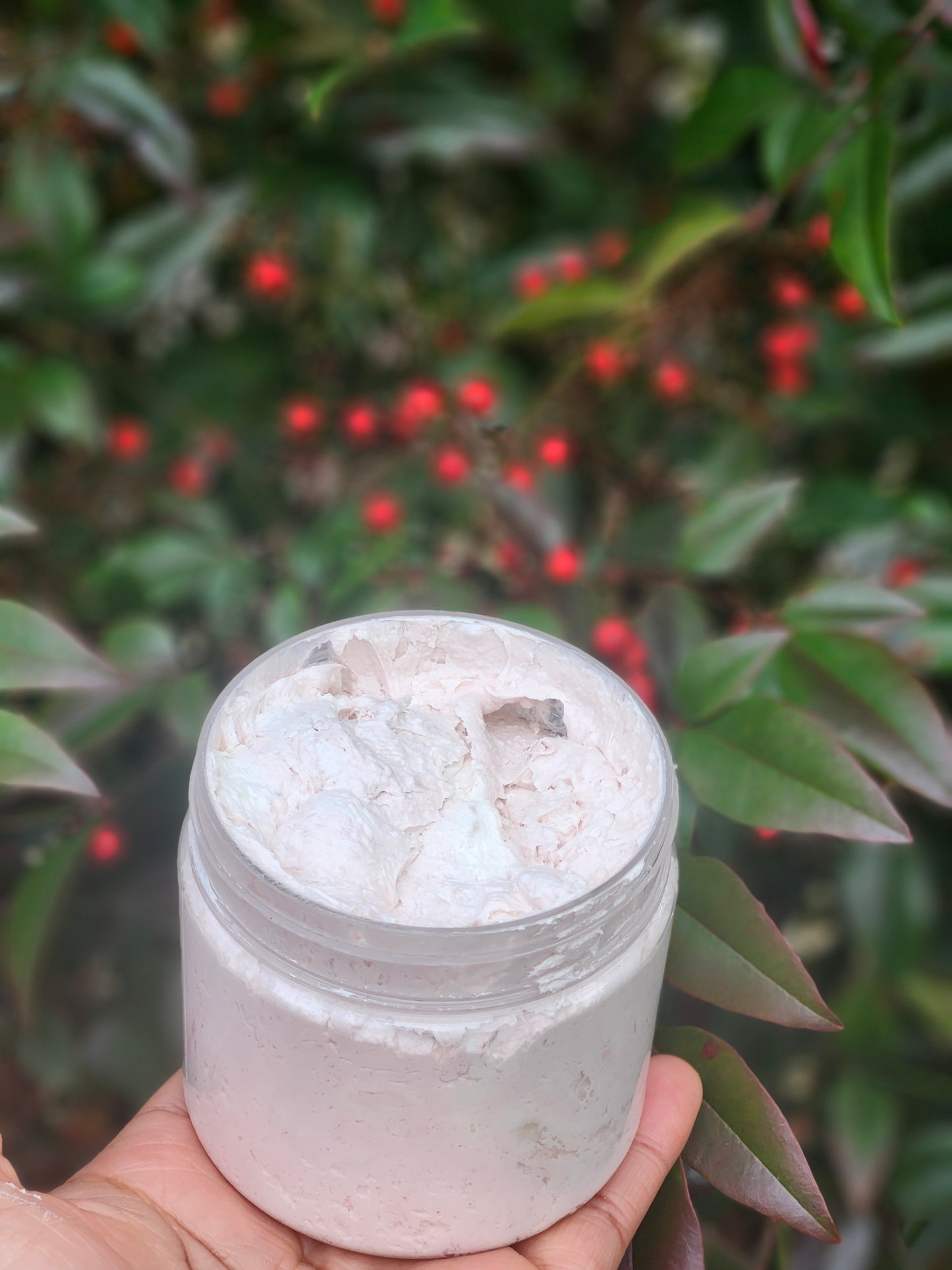 Pink Sea Salt Whipped Sugar Scrub I Shea Butter I