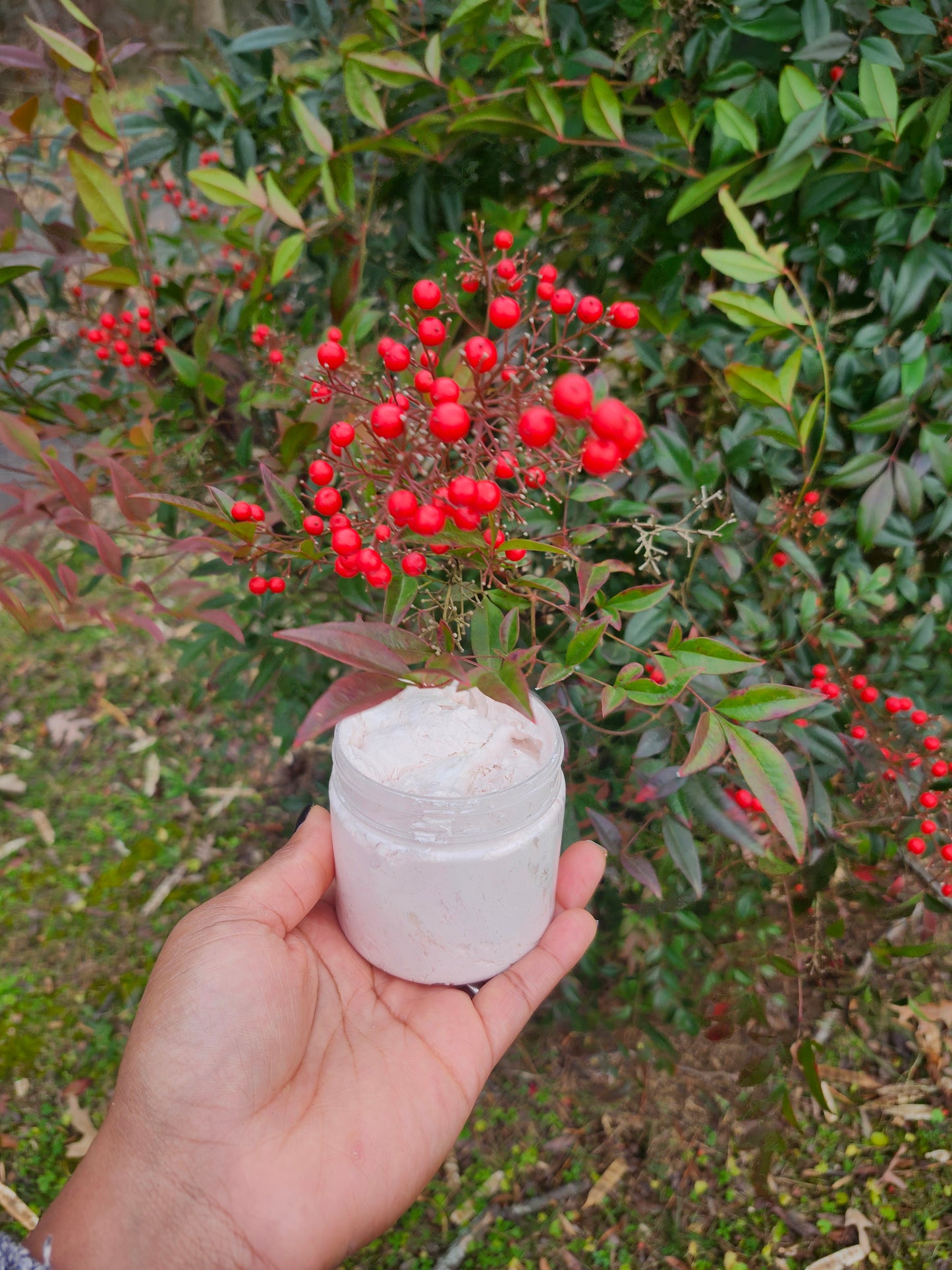 Pink Sea Salt Whipped Sugar Scrub I Shea Butter I