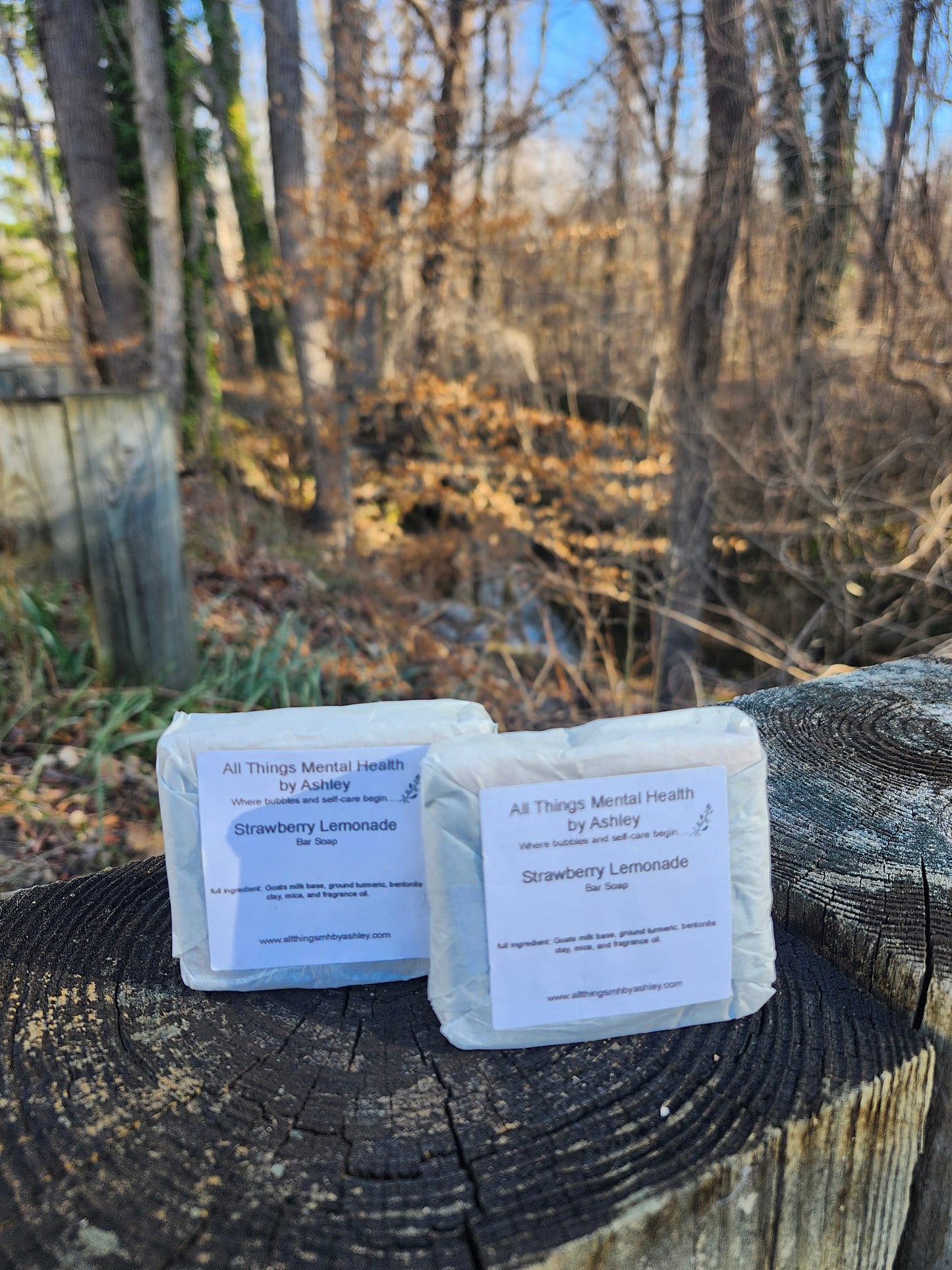 Strawberry Lemonade Bar Soap I Goats Milk I Summer Collection