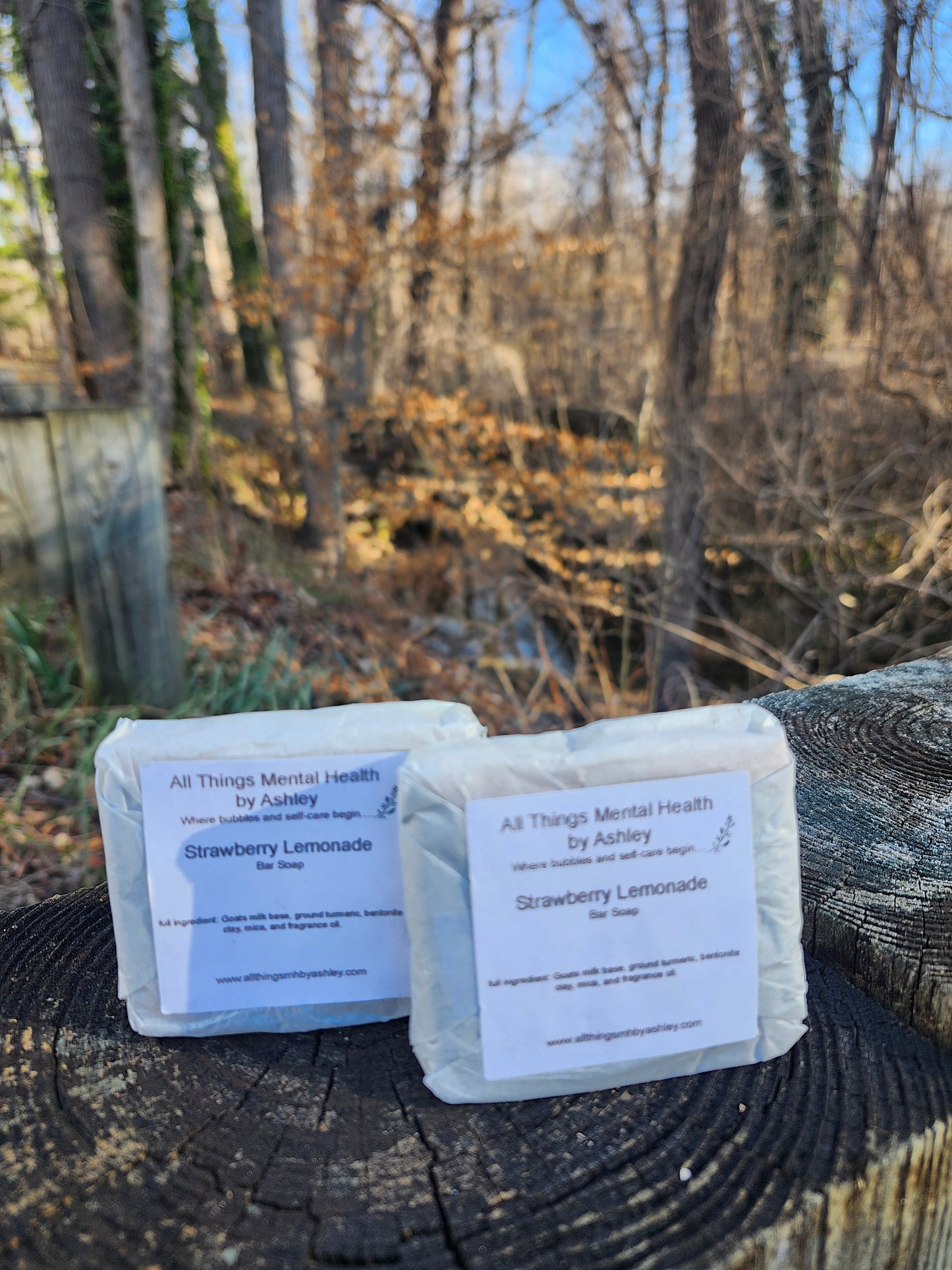 Strawberry Lemonade Bar Soap I Goats Milk I Summer Collection