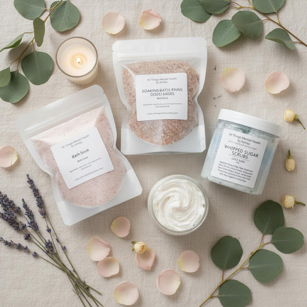 Bath Night Bundle | Bath Soak + Sugar Scrub + Body Butter