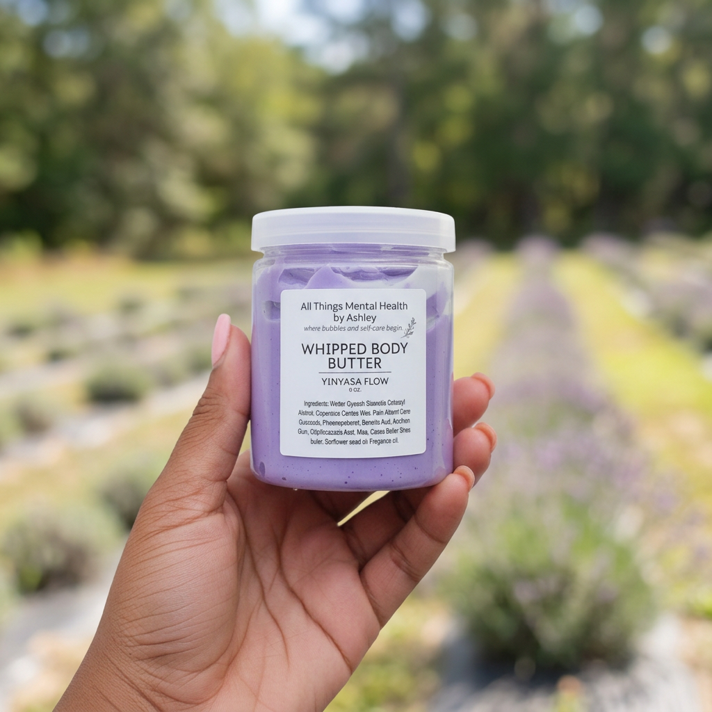 Vinyasa Flow Whipped Body Butter I Lavender I Rosemary I White Sage I Cocoa Butter I Shea Butter I Spring Collection I