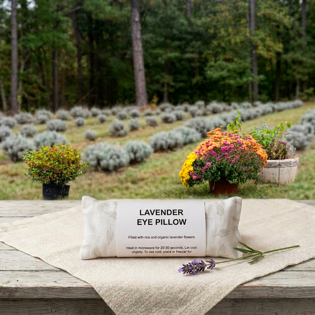 Off- White Leaf I Eye Pillow I Lavender I Spring Collection