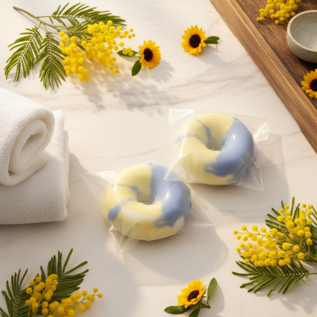 Minion Donut Soap - Bath & Body Background