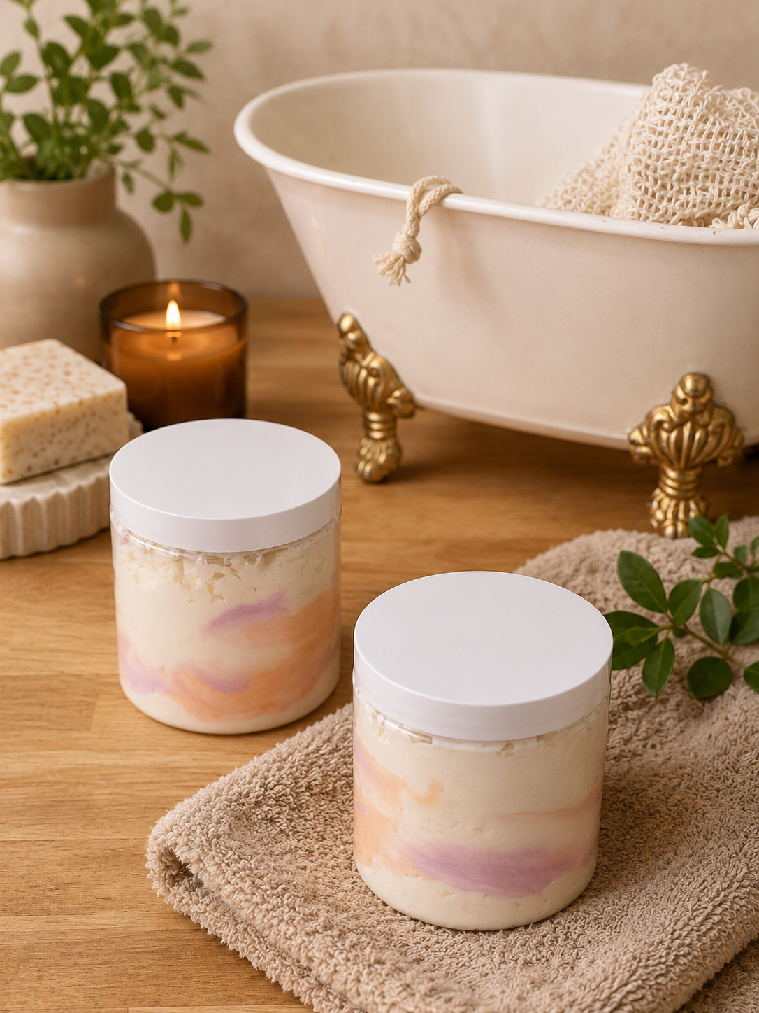 Patchouli + Ecualytpus Whipped Body Butter I Inner Peace I Shea Butter I Cocoa I Masculine Collection