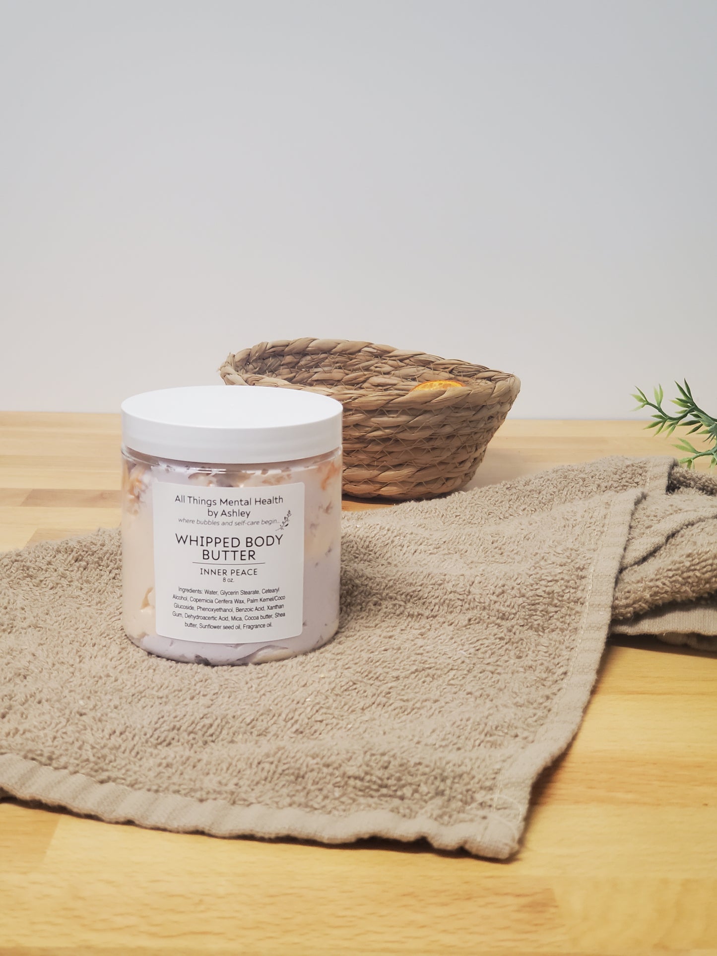 Patchouli + Ecualytpus Whipped Body Butter I Inner Peace I Shea Butter I Cocoa I Masculine Collection