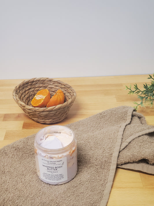 Patchouli + Ecualytpus Whipped Body Butter I Inner Peace I Shea Butter I Cocoa I Masculine Collection