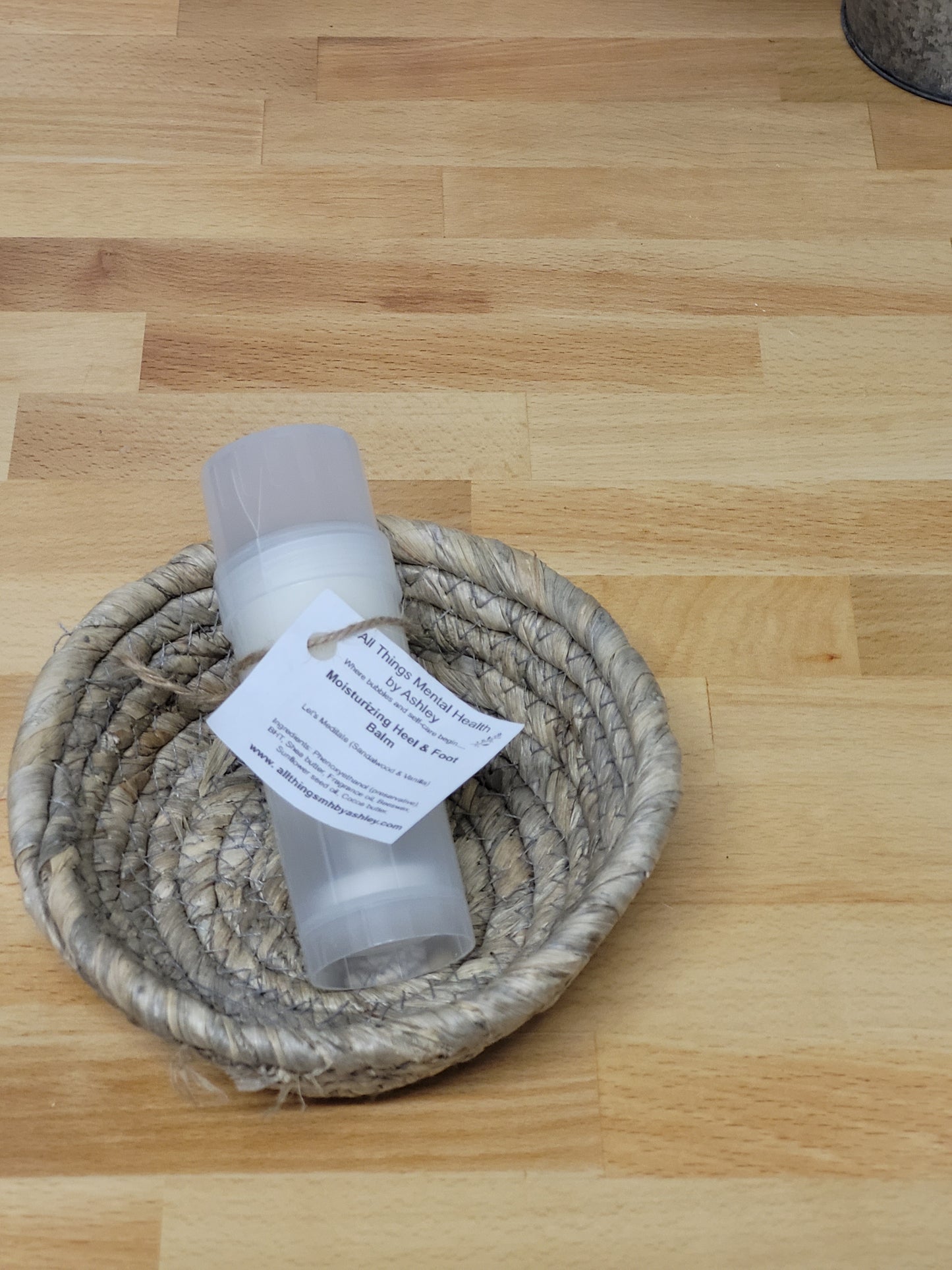 Let's Meditate I Sandalwood I Vanilla I Heel & Foot Balm I Masculine Collection