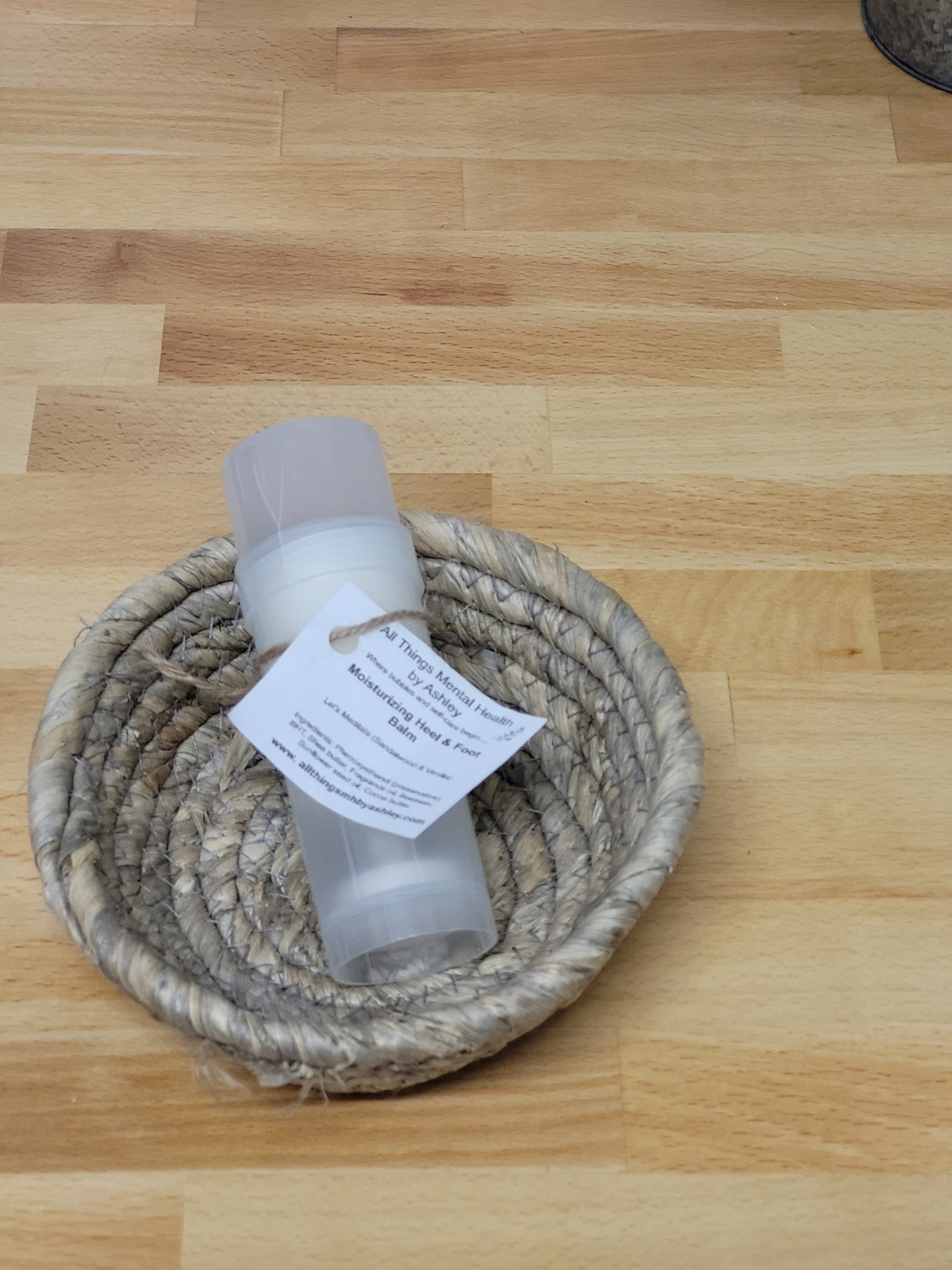 Let's Meditate I Sandalwood I Vanilla I Heel & Foot Balm I Masculine Collection
