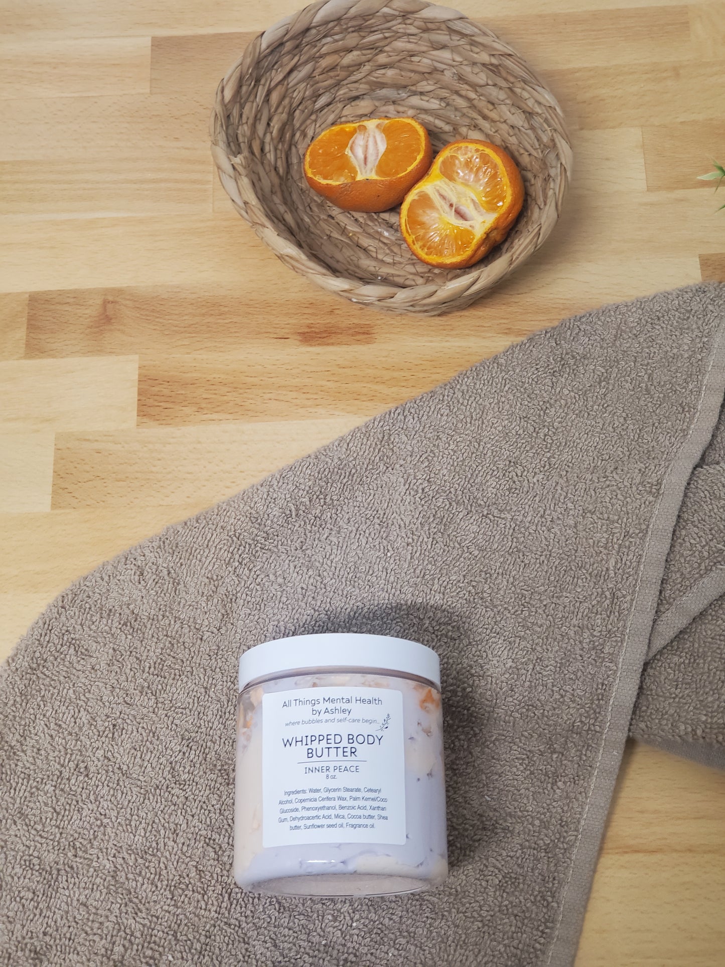 Patchouli + Ecualytpus Whipped Body Butter I Inner Peace I Shea Butter I Cocoa I Masculine Collection