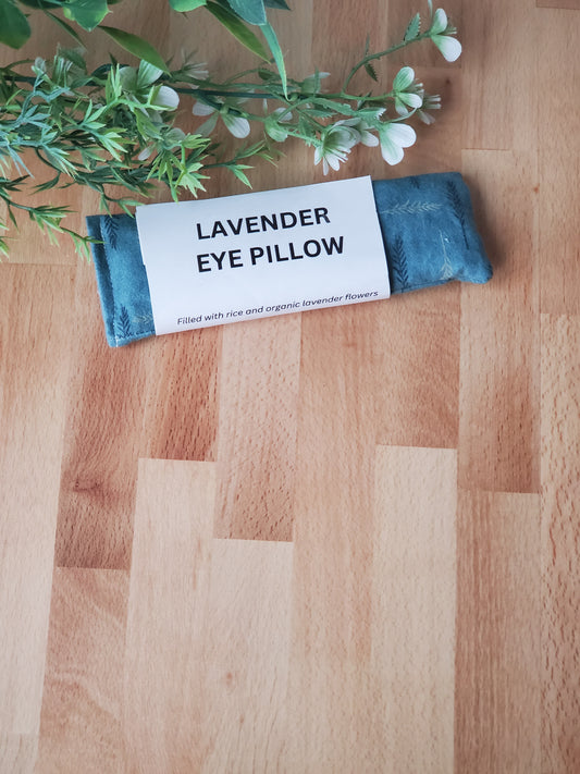 Blue Leaf I Eye Pillow I Lavender I Spring Collection
