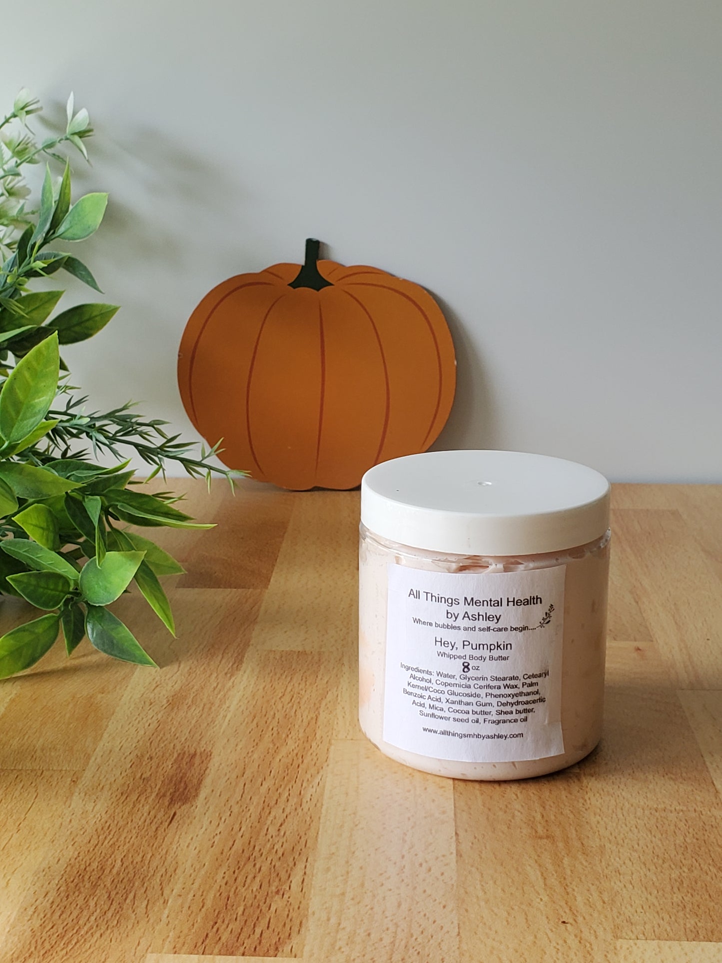 Hey Pumpkin I Whipped Body Butter I Sweet Cinnamon Pumpkin I Cocoa Butter I Shea Butter I Fall Collection