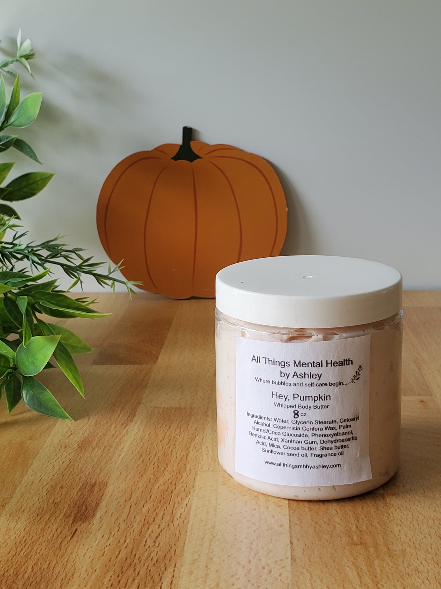 Hey Pumpkin I Whipped Body Butter I Sweet Cinnamon Pumpkin I Cocoa Butter I Shea Butter I Fall Collection