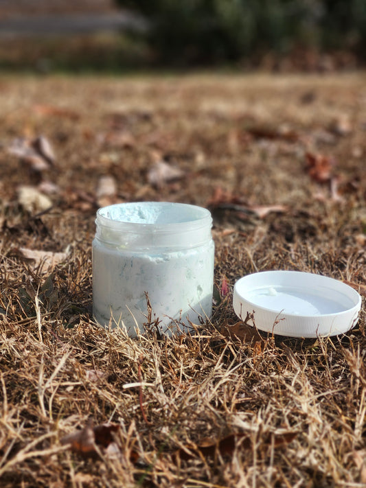 Deep Breath Whipped Sugar Scrub I Lavender & Eucalyptus I Shea Butter I