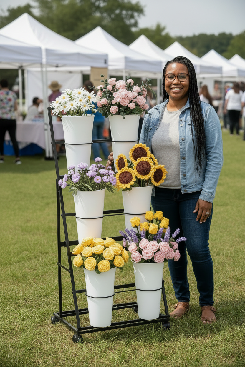 Ashley - Crochet Sunflowers