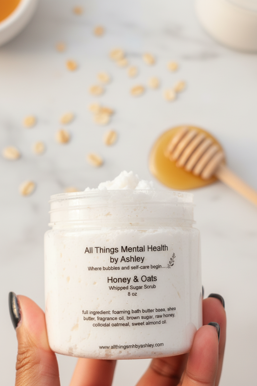 Honey & Oats Whipped Sugar Scrub