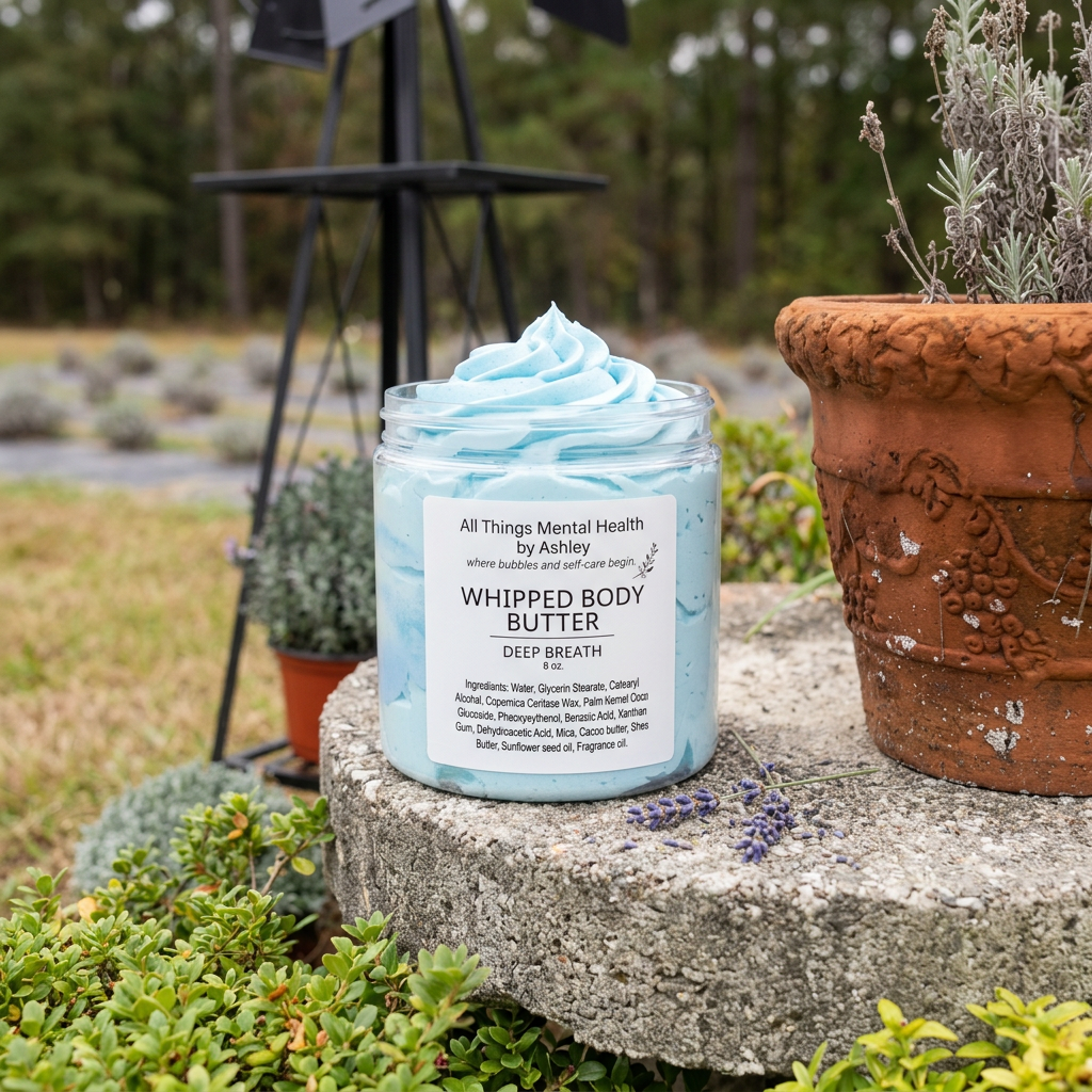 Deep Breath Whipped Body Butter I Eucalytpus & Lavender