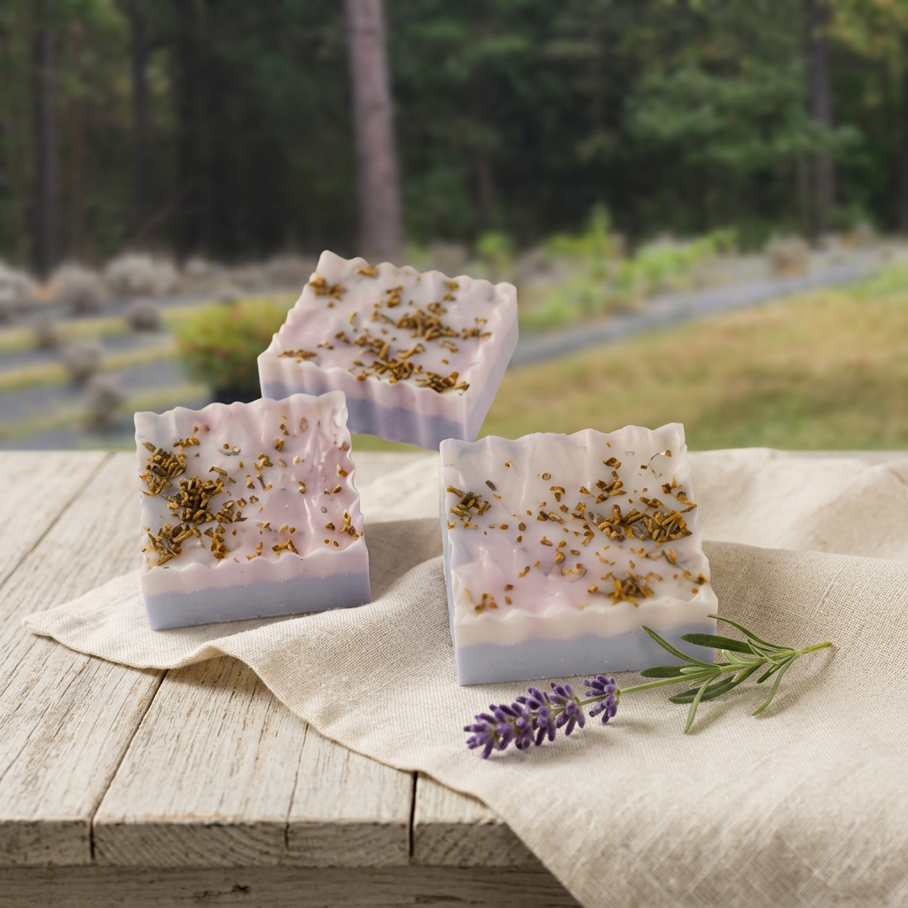 Deep Breath Bar Soap I Eucalyptus & Lavender I Goats Milk I