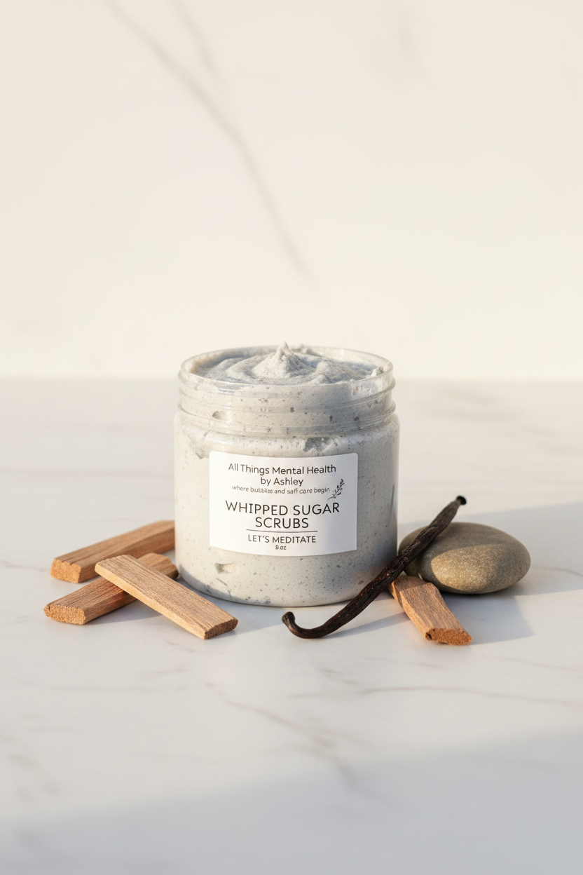 Let's Meditate Whipped Sugar Scrub