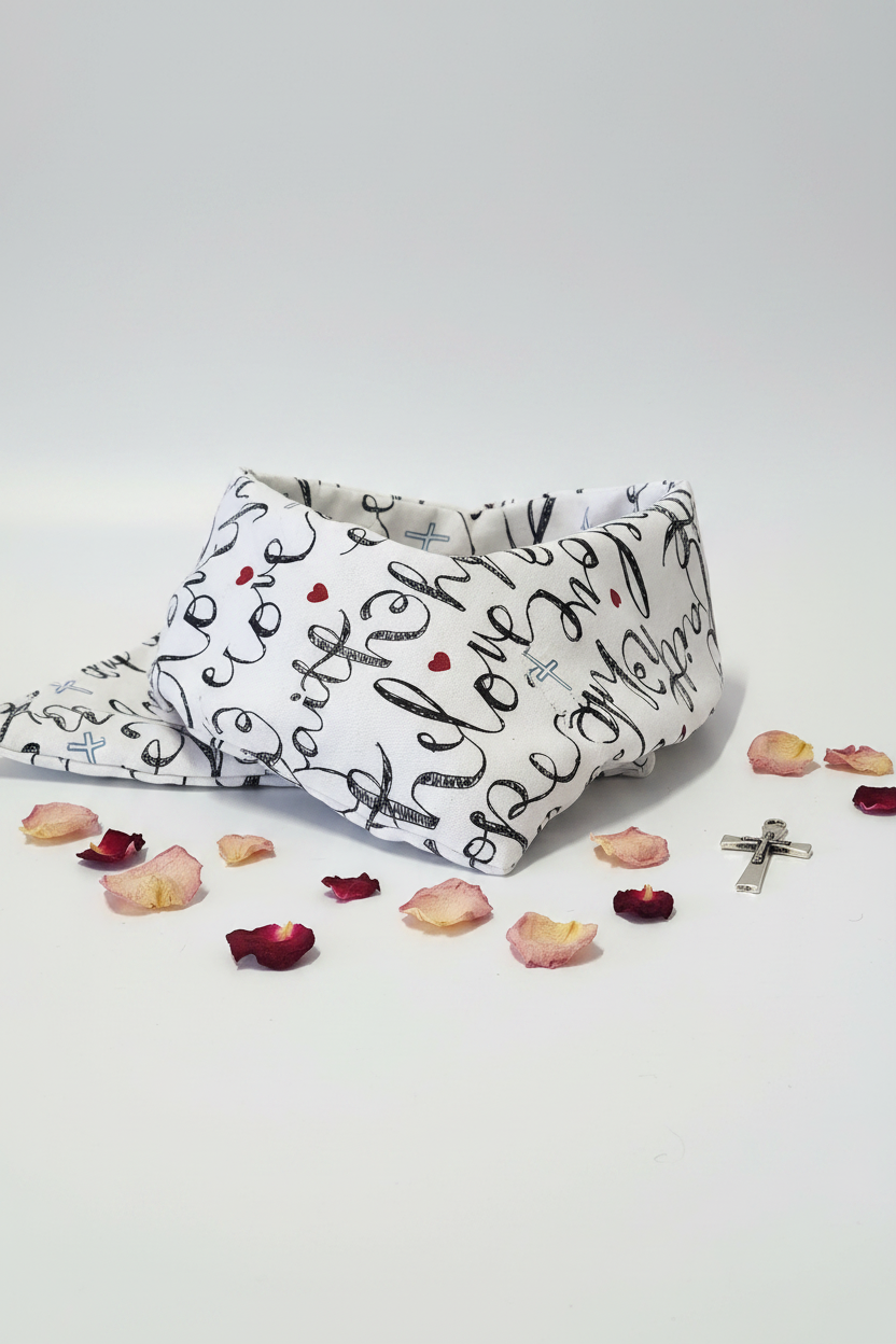 Love + Faith Neck Wrap