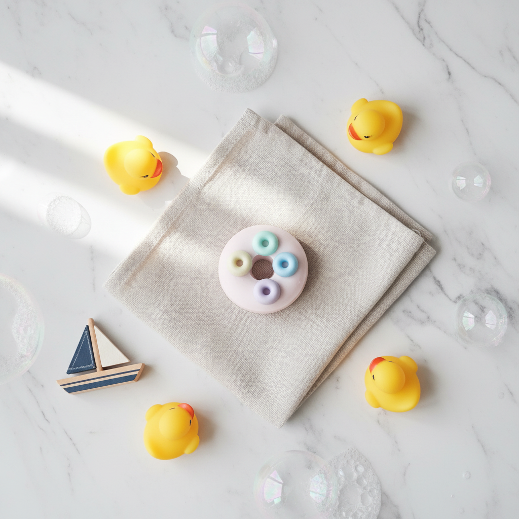 Morning Cartoon Donut Soap