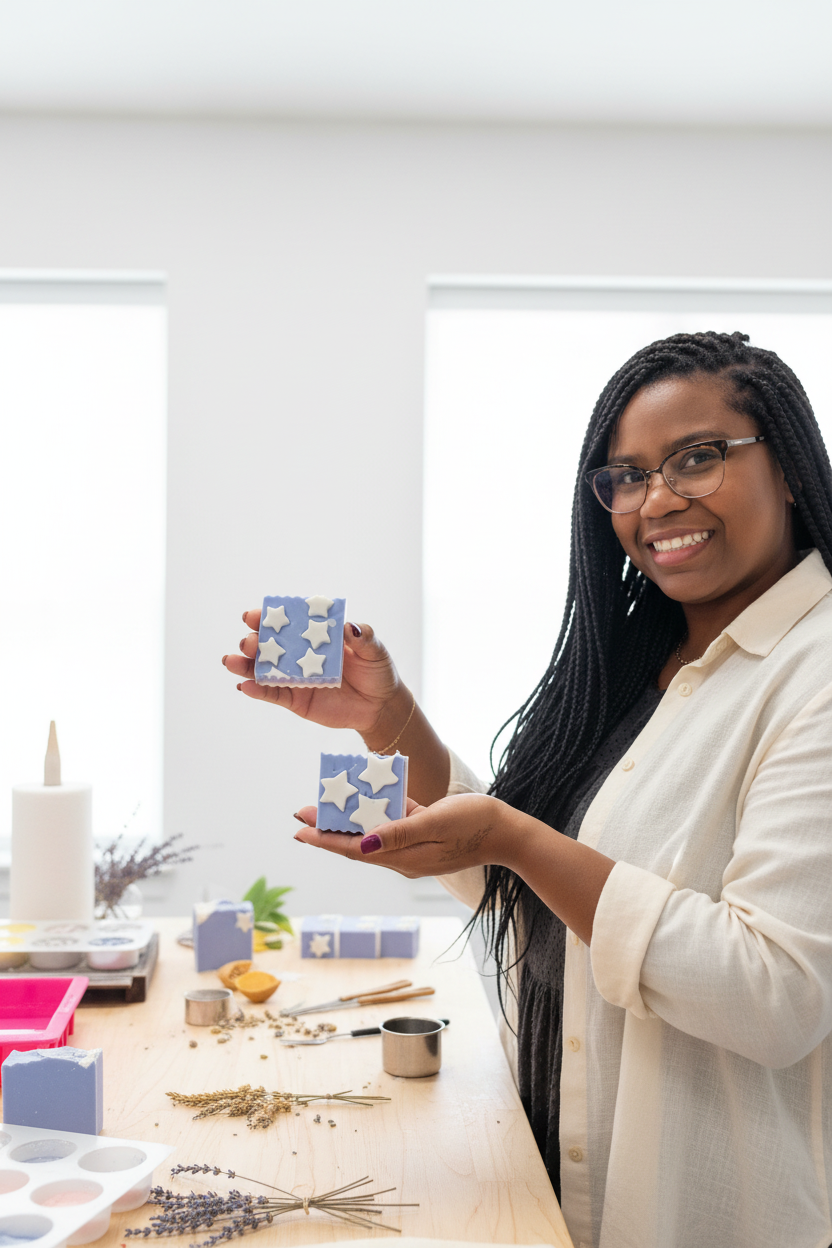 Polished Soap Studio Photo