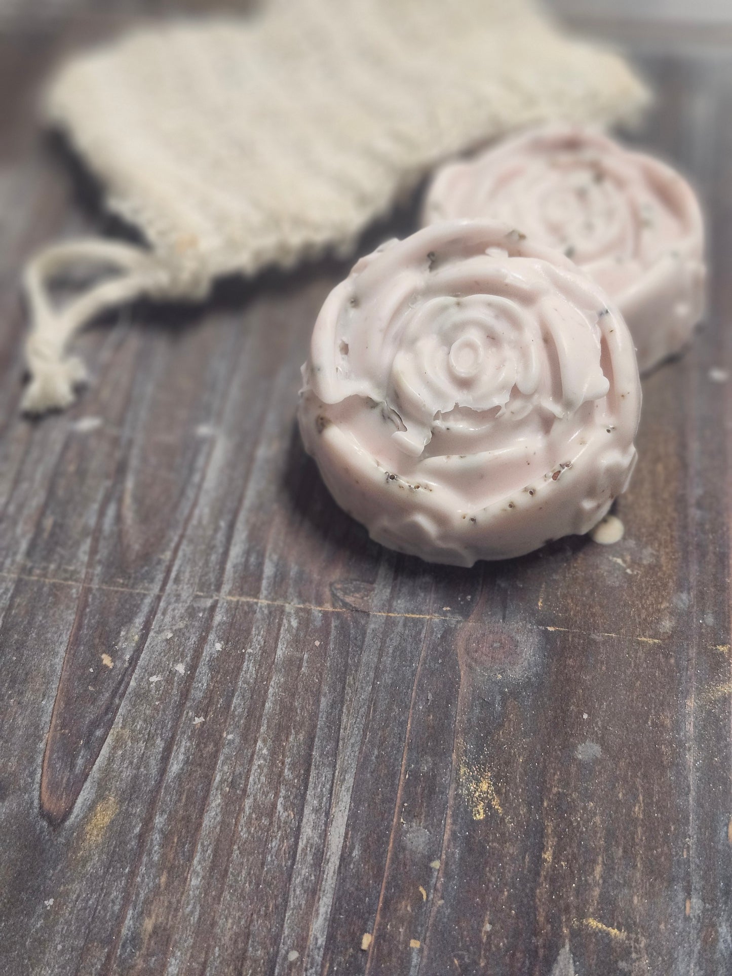 Wildflower Rose Bar Soap I Goats Milk I Spring Collection I Valentine's Day