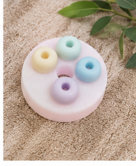 Morning Cartoon Donut Soap I Shea Butter I Mango Butter I Kids Collection