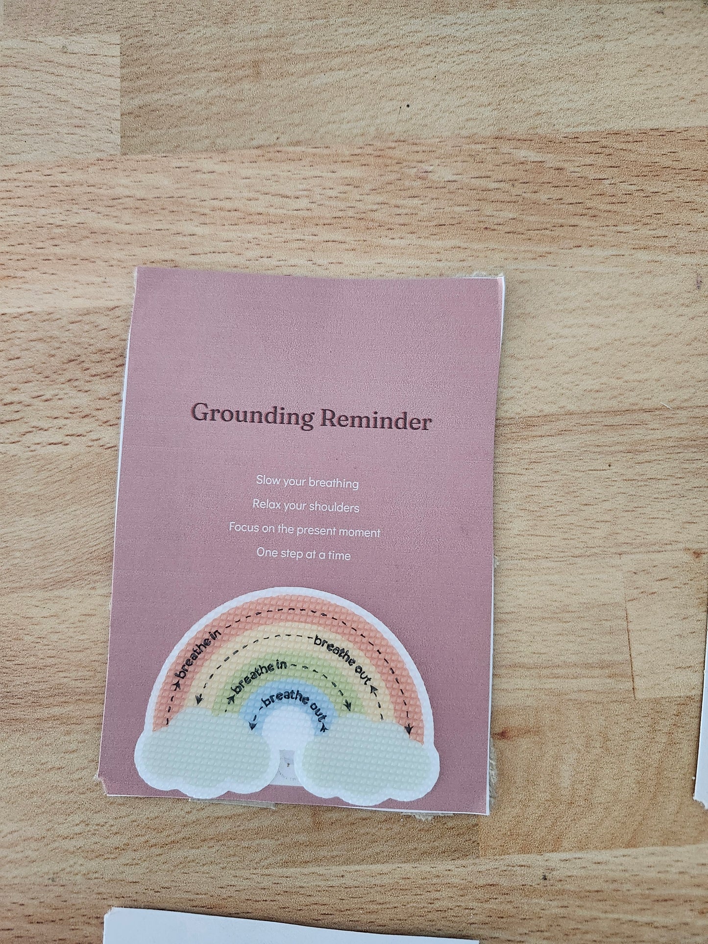 Pocket Peace™ Mental Health Fidget Cards