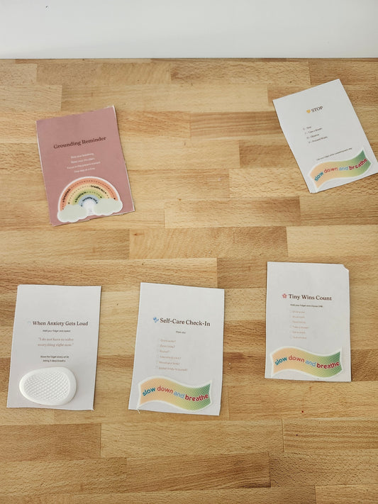 Pocket Peace™ Mental Health Fidget Cards Bundle