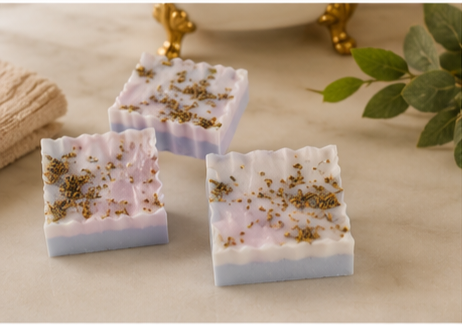 Deep Breath Bar Soap I Eucalyptus & Lavender I Goats Milk I