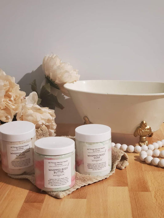 Watermelon Whipped Body Soap I Shea Butter I Summer Collection I